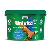 Интерьерная краска полуматовая для ванных комнат и кухонь ОСНОВИТ UNIVITA STUDIO Prime I Основит