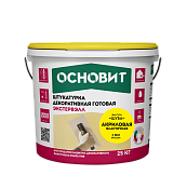 Штукатурка декоративная акриловая шуба супербелая Основит Экстервэлл ОАc